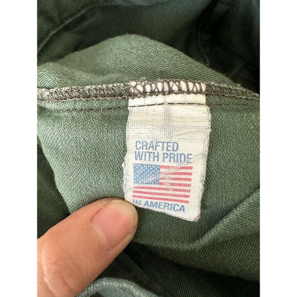 Stan Ray Vintage Fatigue Army Green Pants Tapered Leg Cotton Mens 28x32 Waist 28 - Picture 10 of 11